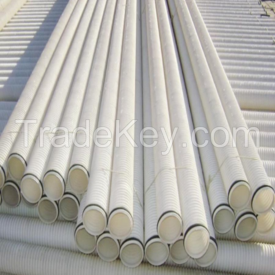 Hot Sales HDPE Double Wall Corrugated Pipe for Communications Wire