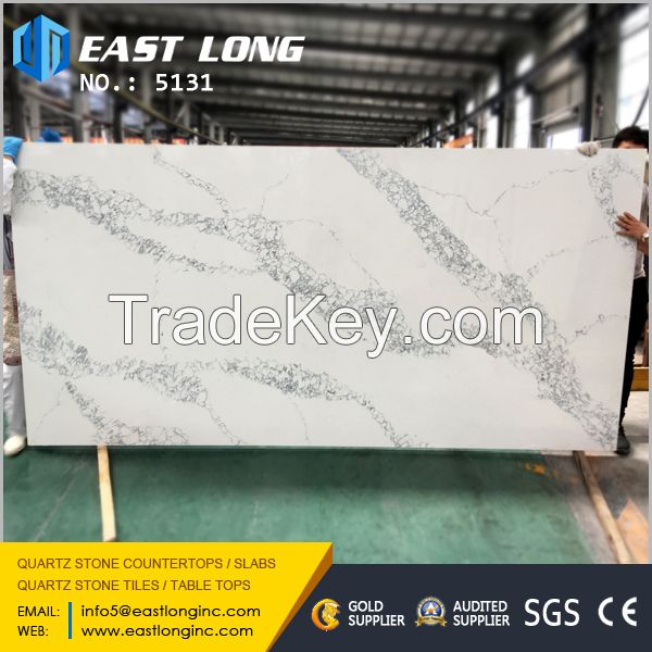 Quartz Stone Slabs For Kitchen Contertop