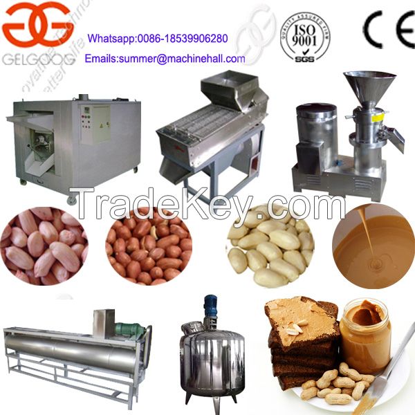 100Kg/h Tahani Almond Peanut Butter Production Line