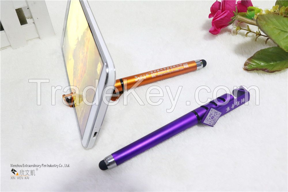 Multi-functional customized promotional gel pen with stylus