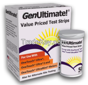 Generic glucose test strips for world leading glucose meters