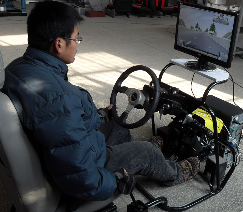 Small driving simulator
