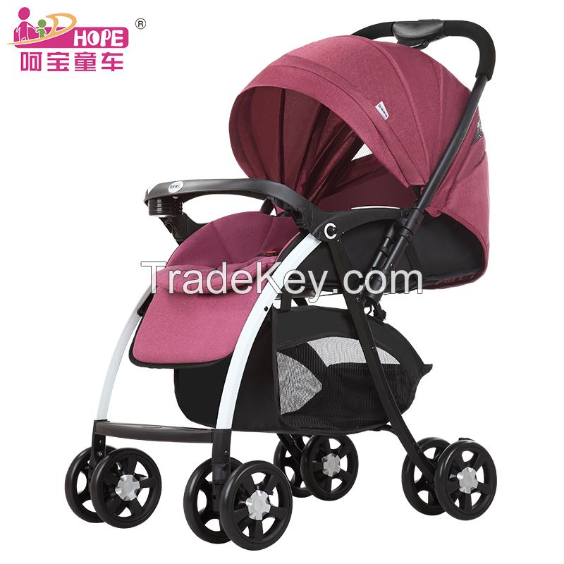 EN1888 Approved Baby Pushchair Prams With EVA Wheels baby stroller