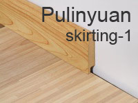Skirting board(wood base, base board, of laminate flooring accessories