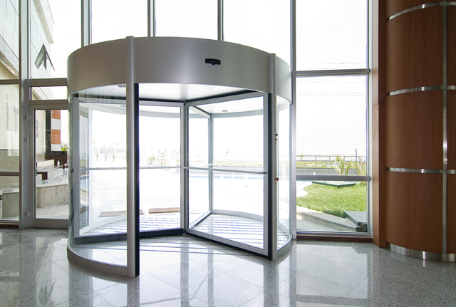 Automatic Revolving Door