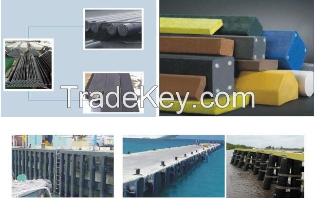 Marine Engineering used Composite dock fender