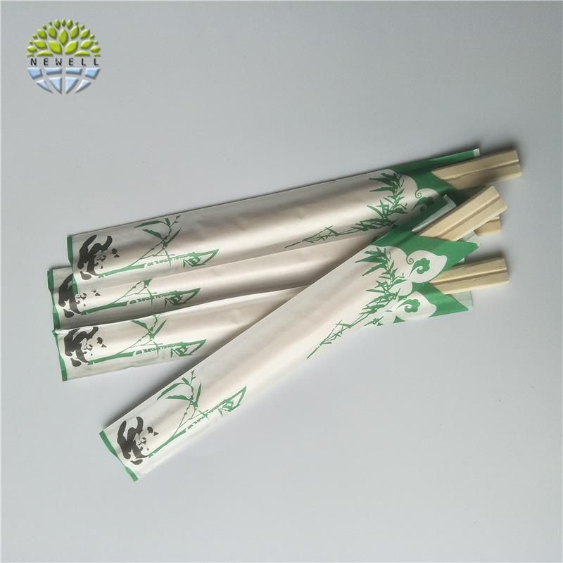 Newell disposable chopsticks with custom sleeve