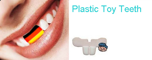 plastic tooth toy