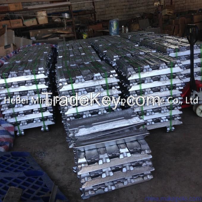 Aluminum ingot 99.95%with high quality