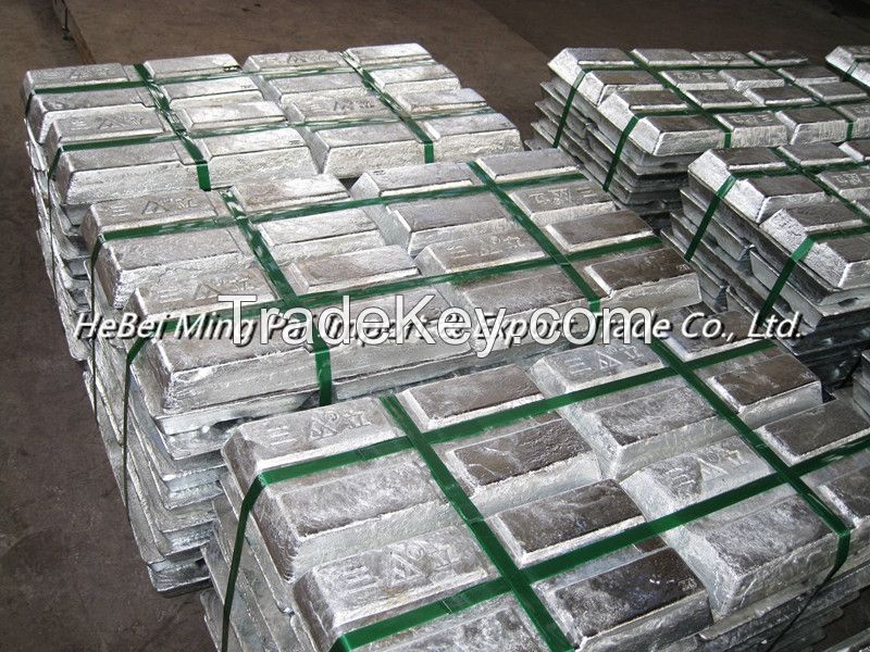 High Grade Zinc Ingot 99.995%