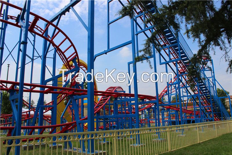 popular park rides thrilling roller coaster