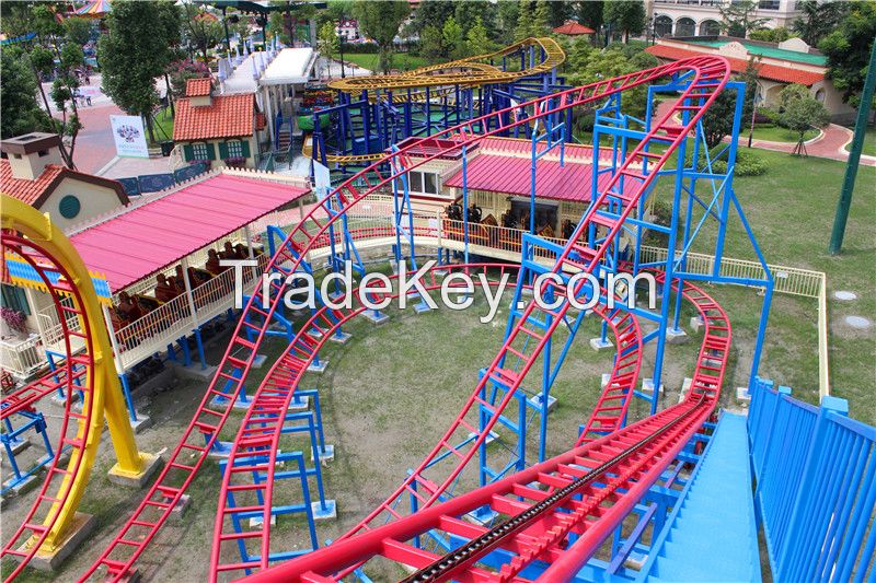 popular park rides thrilling roller coaster