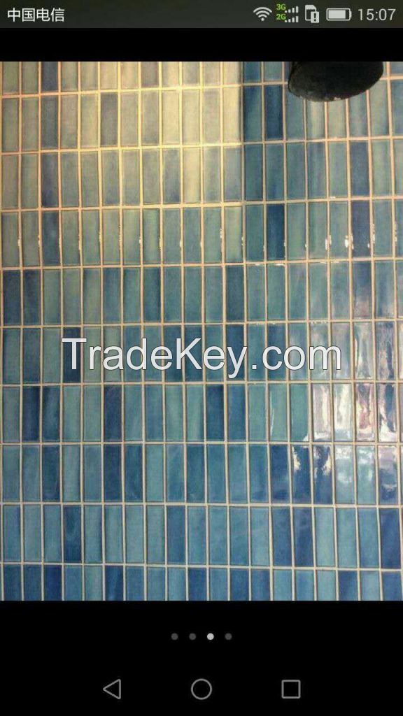 hand made glazed tiles