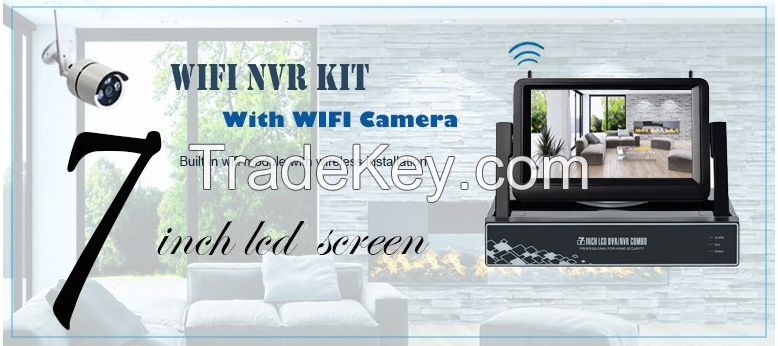3g mobile wifi surveillance camera 1080p wireless nvr kit