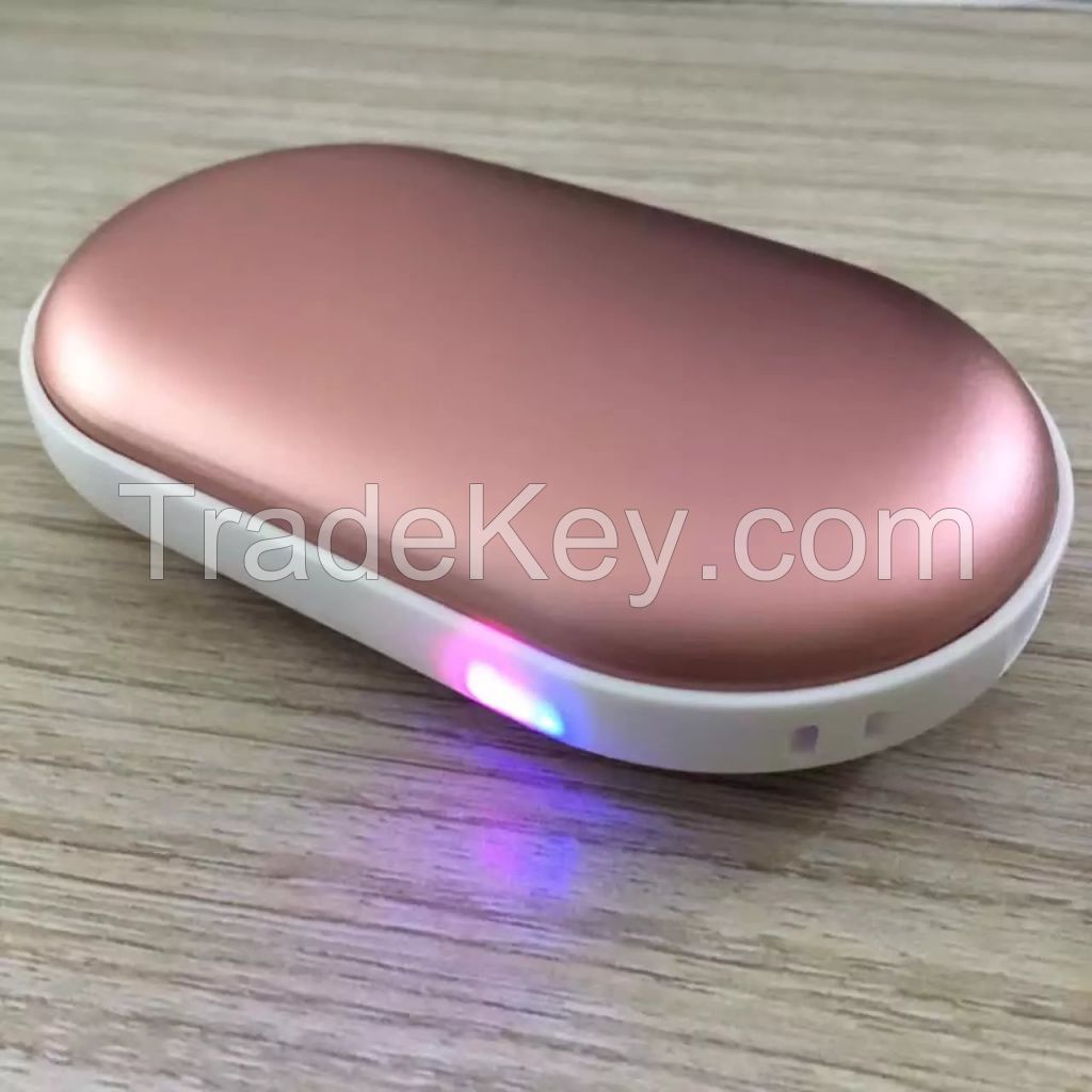 2017 new years gift items 5200mah handwarmer power bank