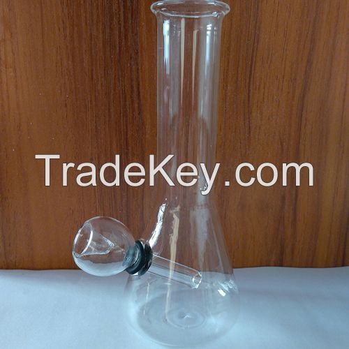Glass beaker shape smoking set