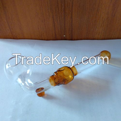 Glass hand pipe for vaporizing herbs or concentrates!