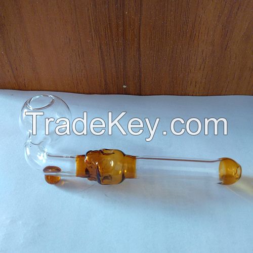 Glass hand pipe for vaporizing herbs or concentrates!