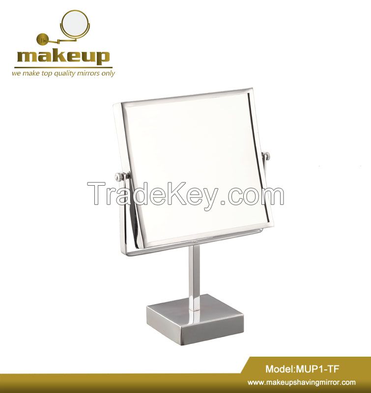 MUL1-WLF(L) Lighted Square Clear Cosmetic Makeup Mirror