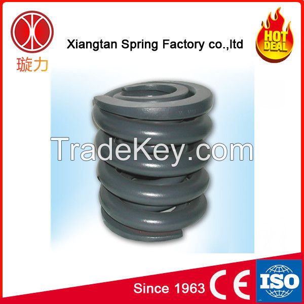 hot rolled large wire diameter compression sprial spring suspension