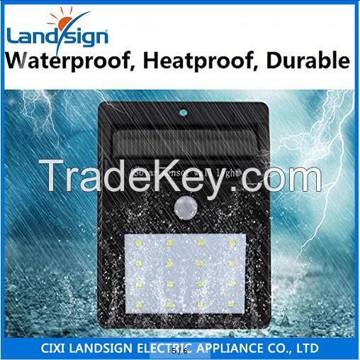 Waterproof Outdoor LED solar wall light