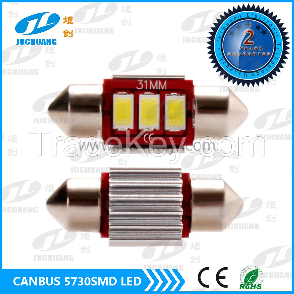 Factory price c5w led bulds 5730 festoon interior dome light for car accessories led auto light buld