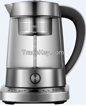 Electric glass kettle tea maker 1.7L