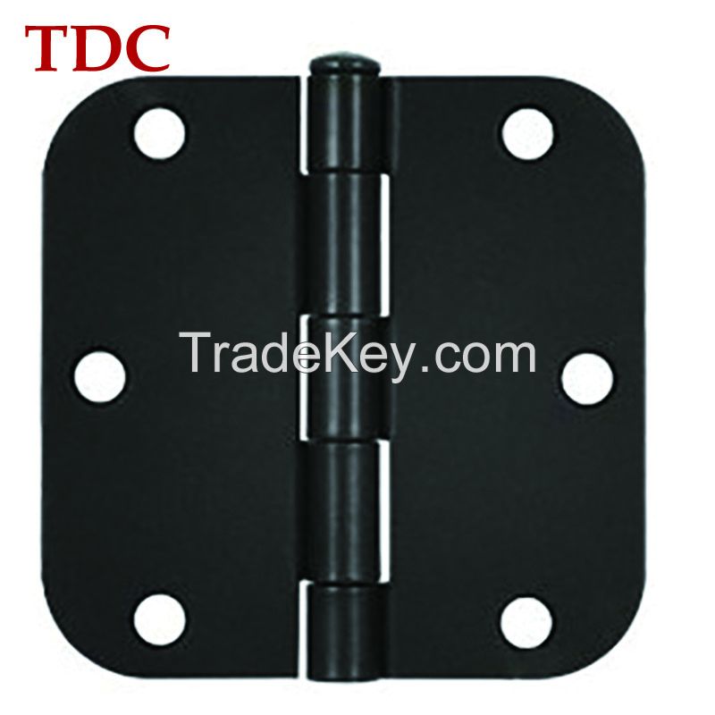 5/8 in square corner residential hinge interior door used from pinghu hardware 