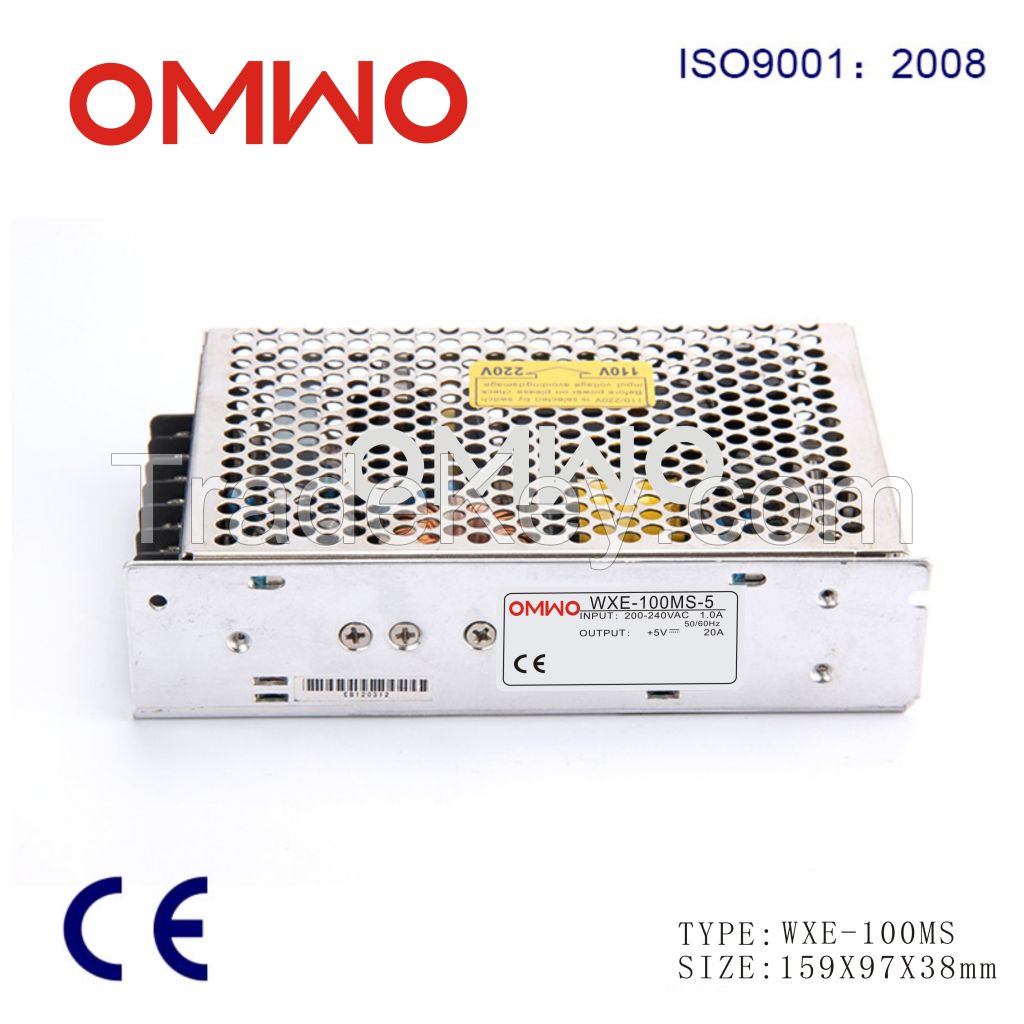 100W Single Output switching power supply WXE-100MS-5