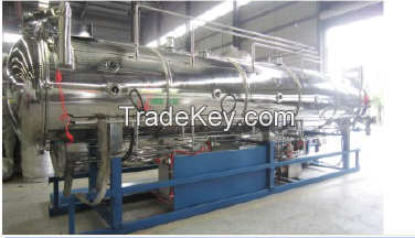 Vacuum Crawler Belt Continuous Dryer