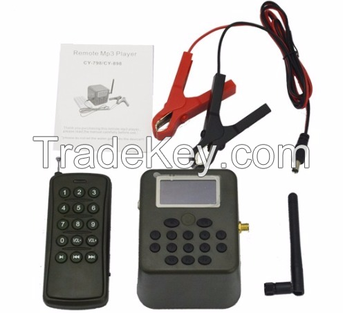 digital electronic hunting bird sound device mp3 remote control bird c