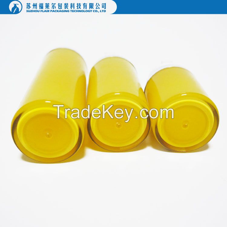 custom plastic round airless bottle