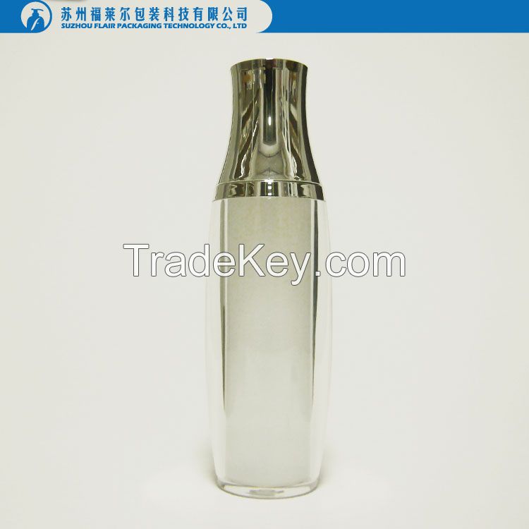 Plastic luxury acrylic lotion bottle