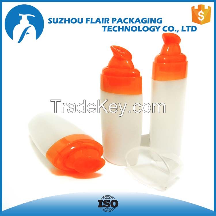 40ml 50ml 60ml Plastic small lotion bottles packaging