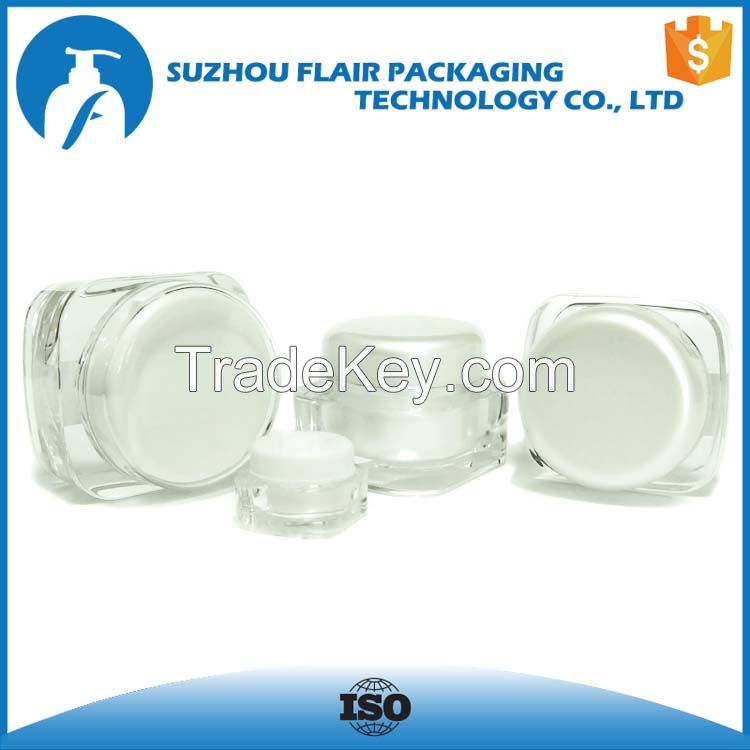 6ml 15m 30ml 35ml 50ml 63ml Acrylic empty Cosmetics Packaging Jars