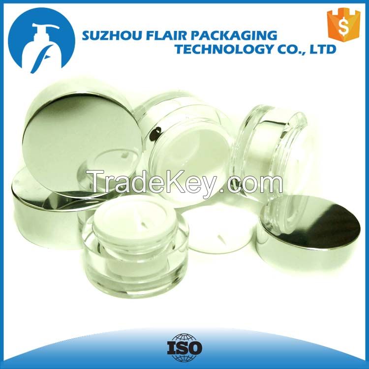 15ml 30ml 50ml Acrylic cosmetic acrylic jar packaging