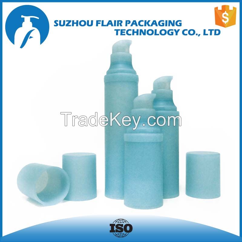 Plastic cosmetic airless bottle