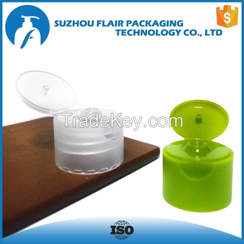 24mm 28mm 33mm Plastic flip sealing cap for cosmetic bottle