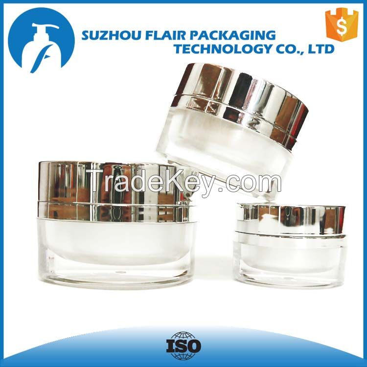 15ml 30ml 50ml oval shape cream jar mask jar