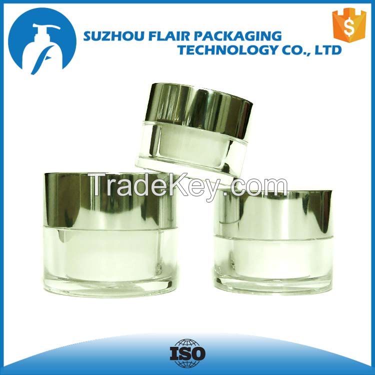 15ml 30ml 50ml Acrylic cosmetic acrylic jar packaging