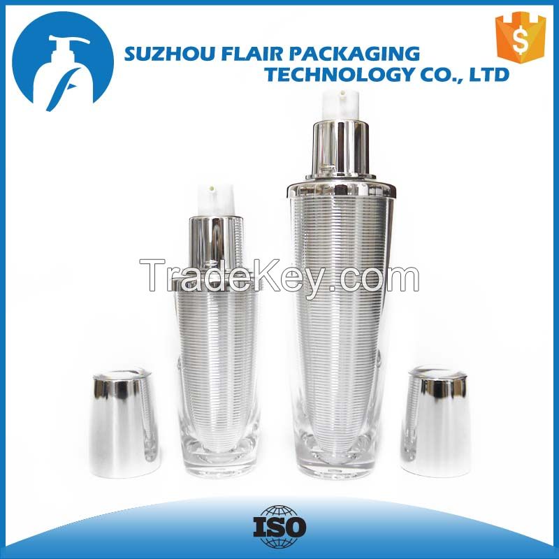 Plastic empty cosmetic bottle      