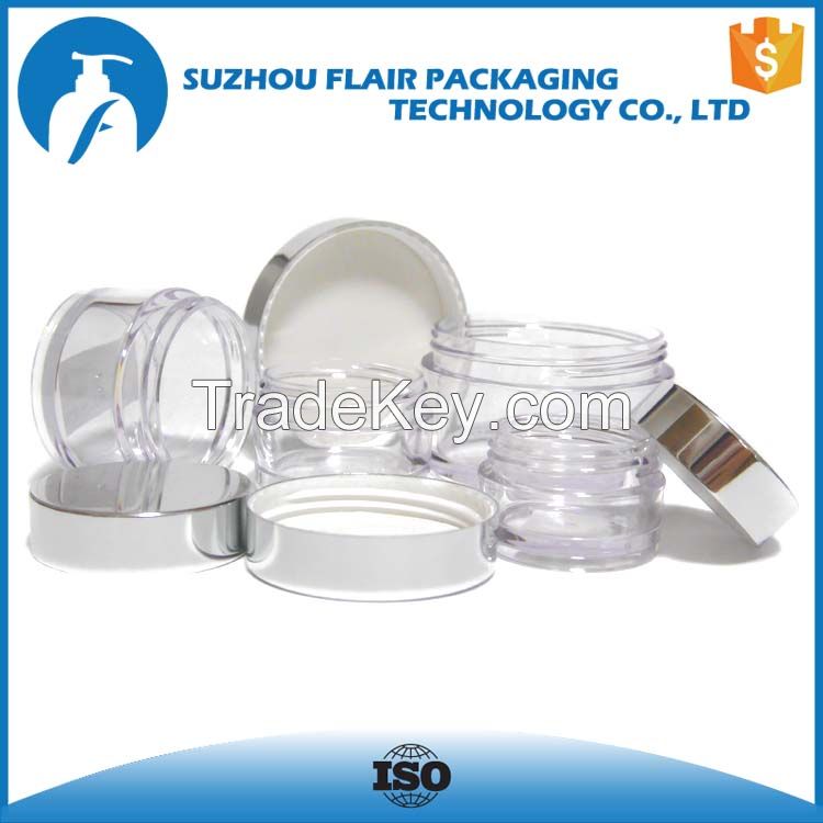 15m 30ml 50ml 100ml Face cream jar with aluminum lid