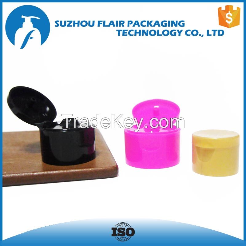 24mm 28mm bottle cover flip top cap for cosmetic packaging