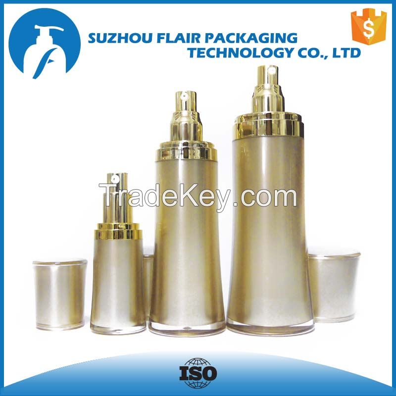 15ml 30ml 50ml 120ml Plastic OEM cosmetic bottle with pump