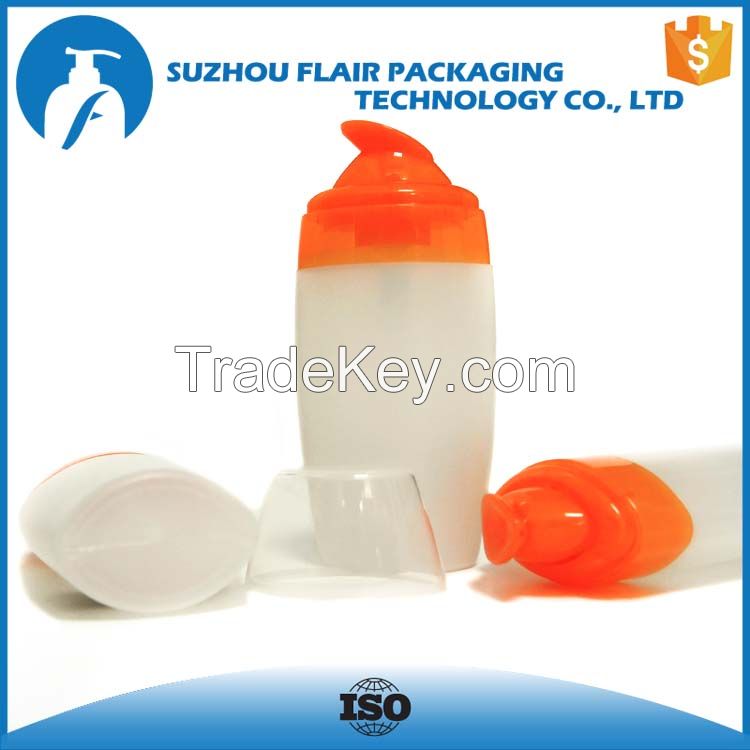 40ml 50ml 60ml Plastic small lotion bottles packaging