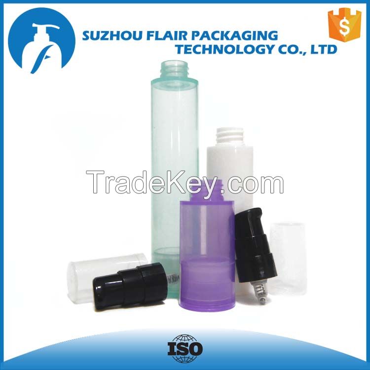 15ml 30ml 50ml Cylinder airless cream bottle for skin care