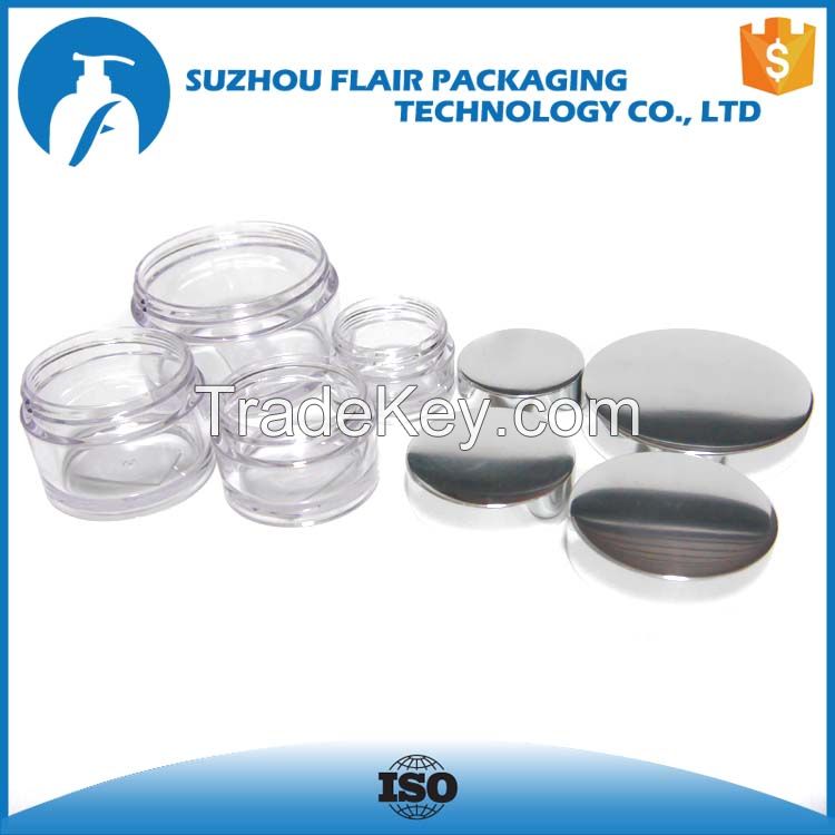 15m 30ml 50ml 100ml Face cream jar with aluminum lid