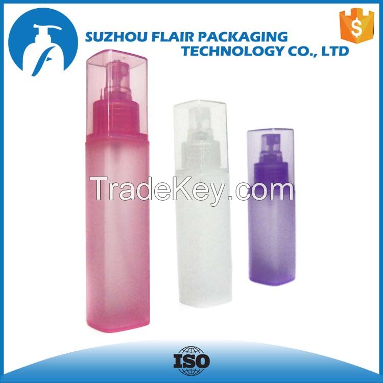 50ml 60ml 75ml PP square travel mini lotion bottle