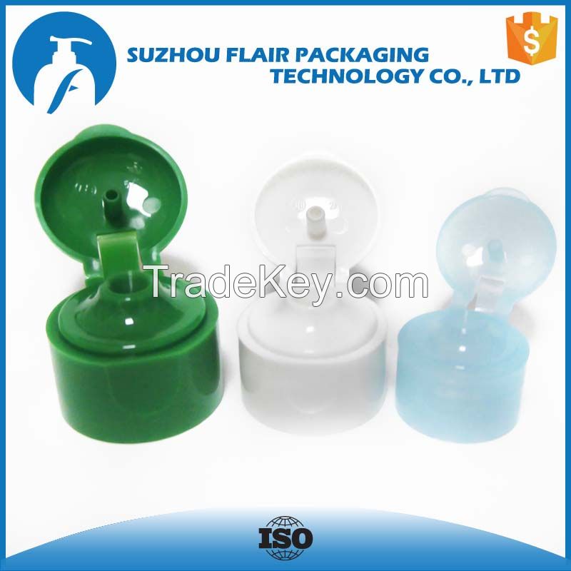 18mm 20mm 24mm 28mm Plastic containers smart flip top cap