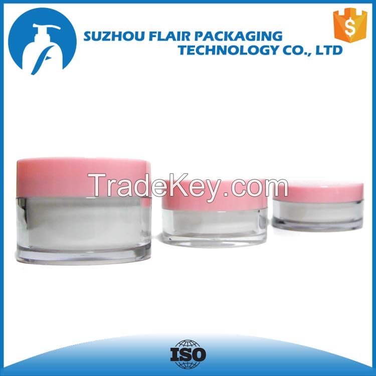 80ml 100ml 150ml acrylic face mask jar